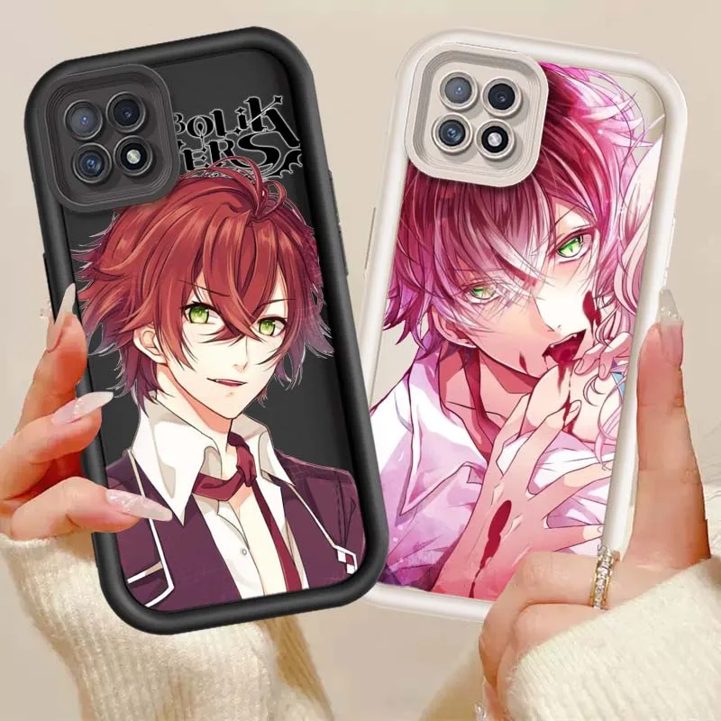 Amantes de Diabolik para OPPO A96 A58 A74 A78 A72 A53 A54S A94 A54 A16 A52 A57 A98 A76 cubierta de la caja del teléfono de la escalera del ojo