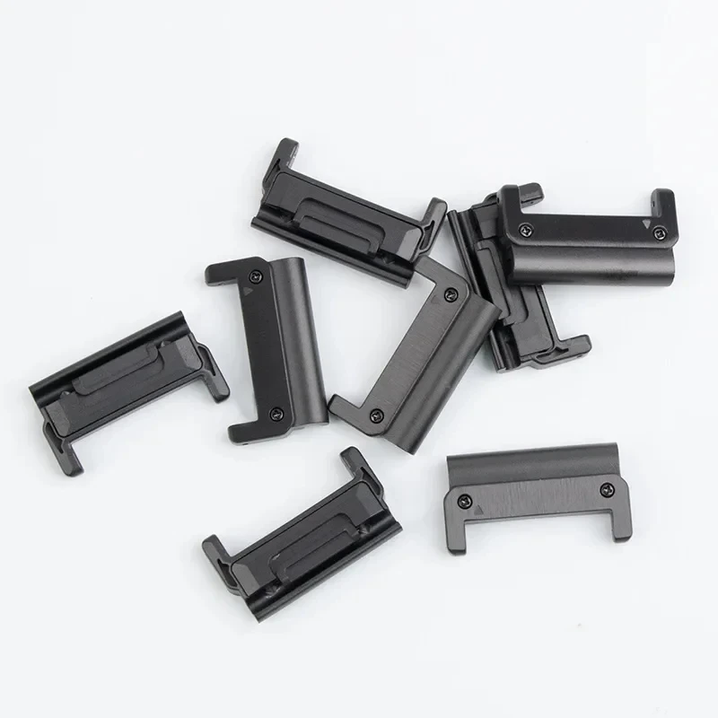 Para Garmin 22 26mm conector de liberación rápida de aleación de Zinc para Fenix 8 5Plus 6 Pro 7 correa de hebilla de fácil ajuste adaptador Instinct2 5X 6X 7X - imagen 3