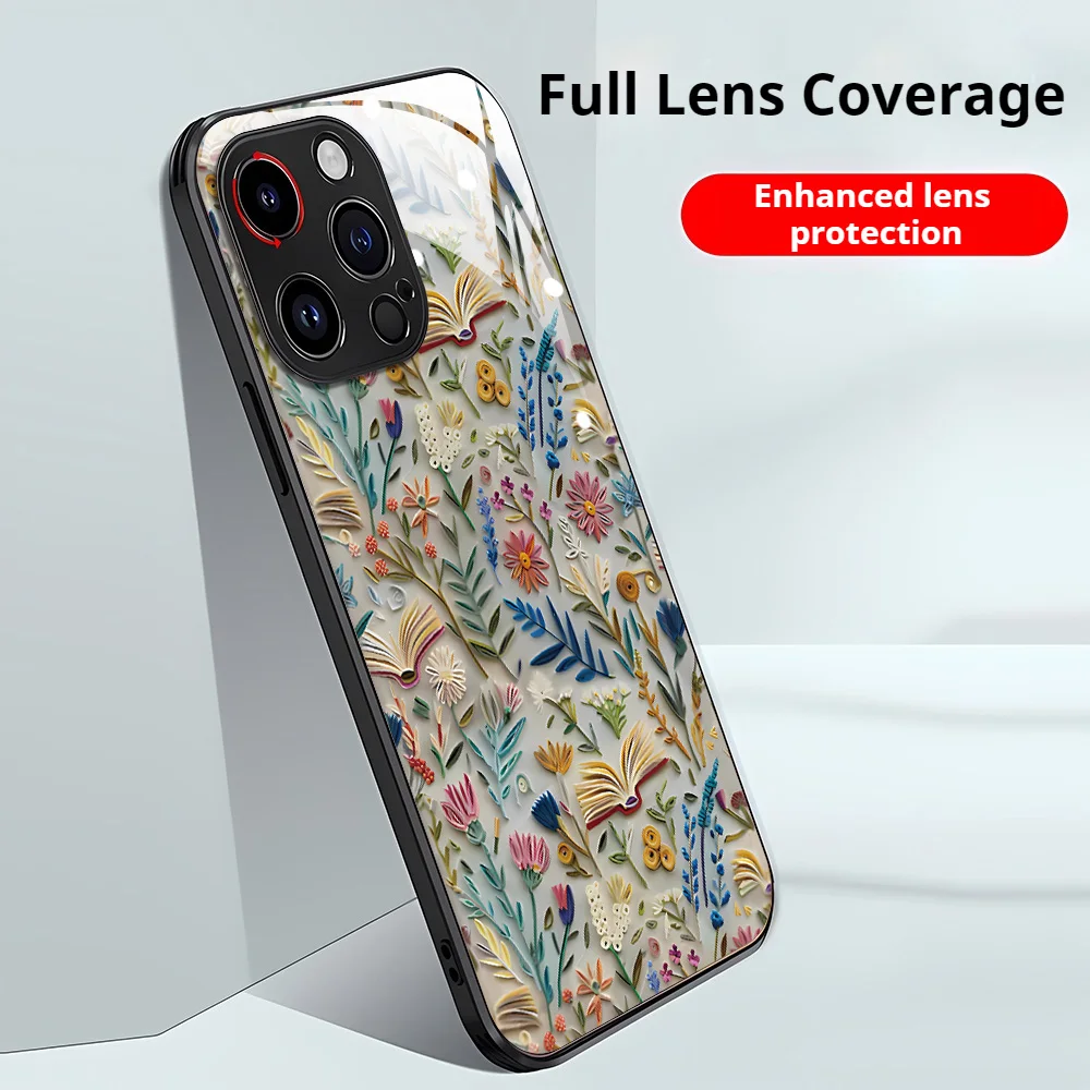 Funda de teléfono de vidrio templado para Samsung S25 Ultra Galaxy A56 5G A55 A54 S24 Plus S23 S22 Ultra S21 S20 FE S25ultra Funda - imagen 3