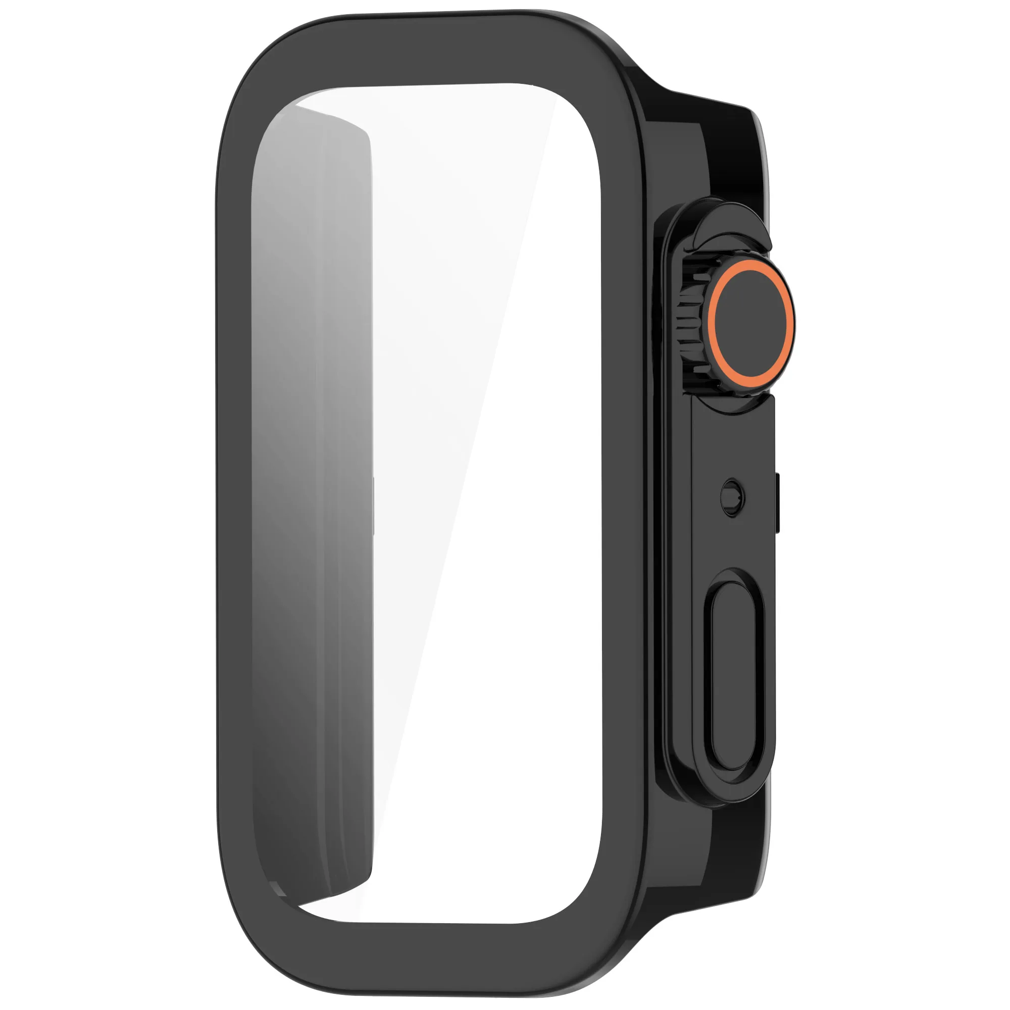 Vidrio + funda para Xiaomi mi band 9, accesorios activos, carcasa de parachoques mejorada para PC, Protector de pantalla para Redmi band 3, cubierta - imagen 3