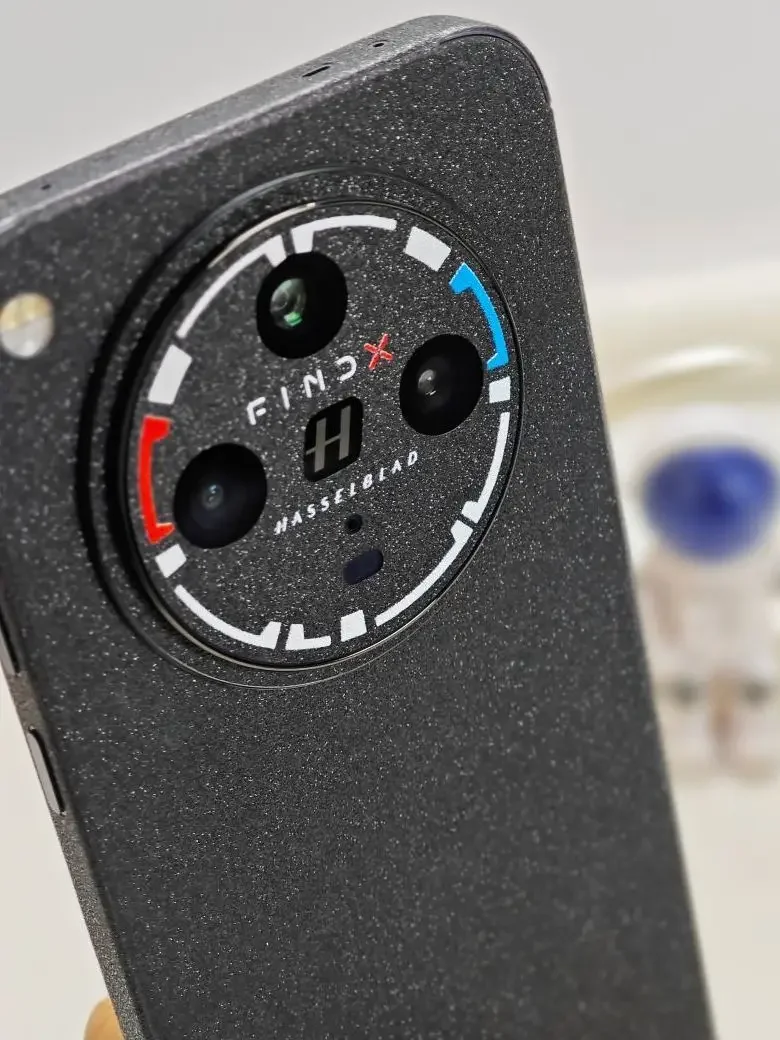 Película de lente para OPPO Find X8 Pro, 3 uds., película de cámara perforada mate impresa FindX8Pro, pegatina suave, creativa, negra, resistente a los arañazos - imagen 3