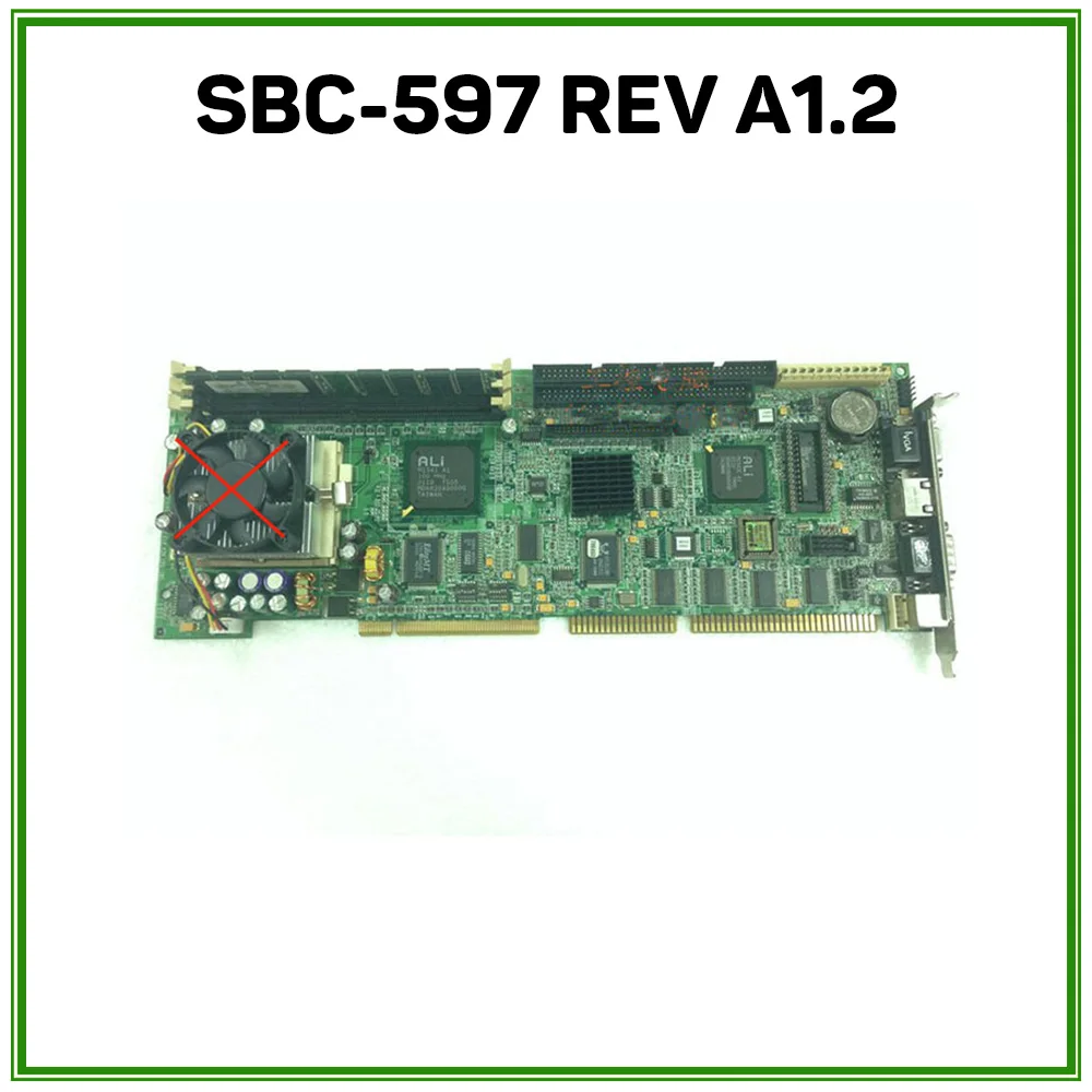 Placa base de computadora industrial de buena calidad SBC-597 REV A1.2 - imagen 2