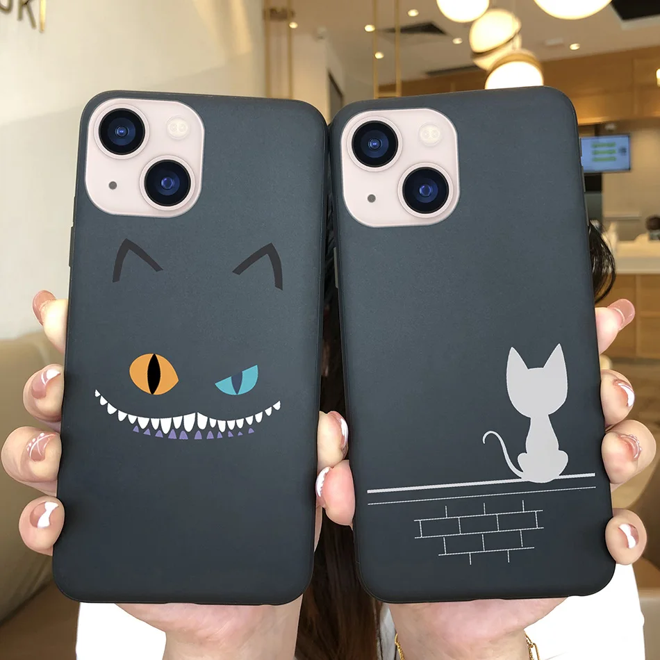 Funda suave y delgada para Apple iPhone 13, carcasa a prueba de golpes con diseño de margaritas y mariposas en forma de corazón para iPhone 13 Mini 13 Pro Max - imagen 3