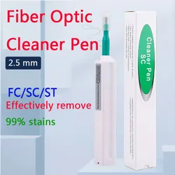 Limpiador de fibra óptica universal con clic - Conector SC/ST/LC/FC