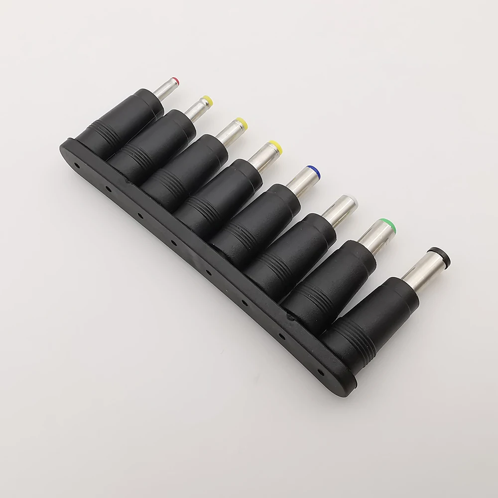 8 unids/set AC DC 5,5x2,1mm conectores hembra a 6,0x4,0/6,3x3,0/5,5x2,5/5,5x1,7/4,8x1,7/4.0x1,7/3,5x1,35mm adaptador de enchufe - imagen 2
