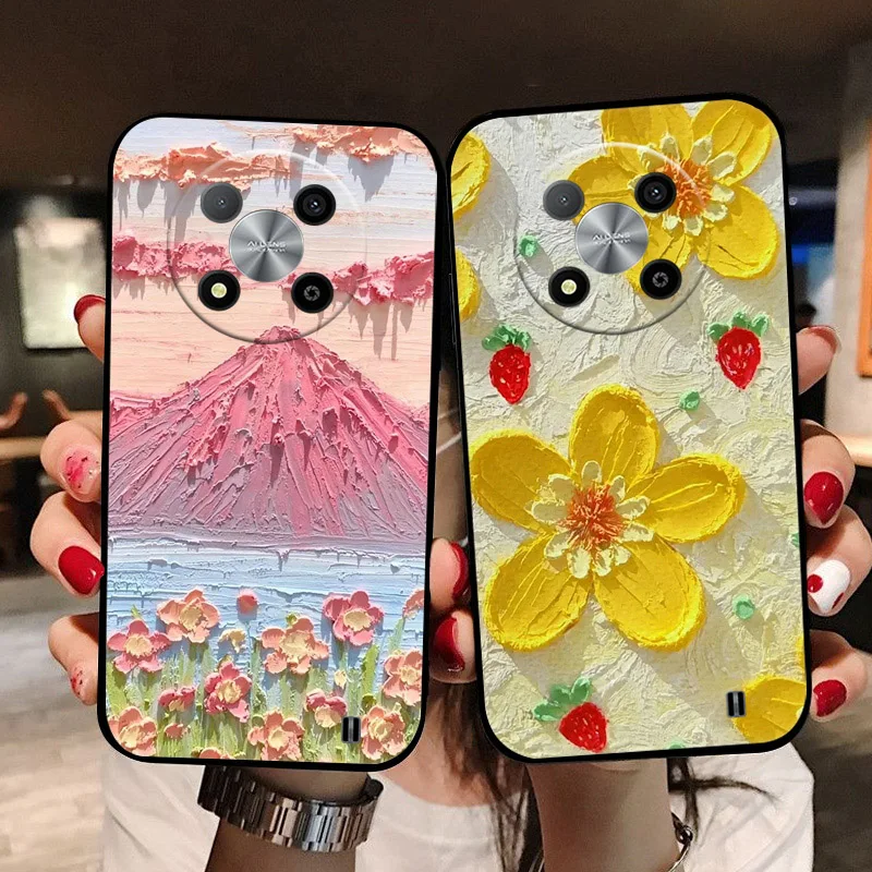 Para ZTE Blade A73 5G funda encantadora fundas de silicona pintadas para ZTE A73 5G funda de teléfono BladeA73 A 73 5G TPU Fundas protectoras - imagen 4