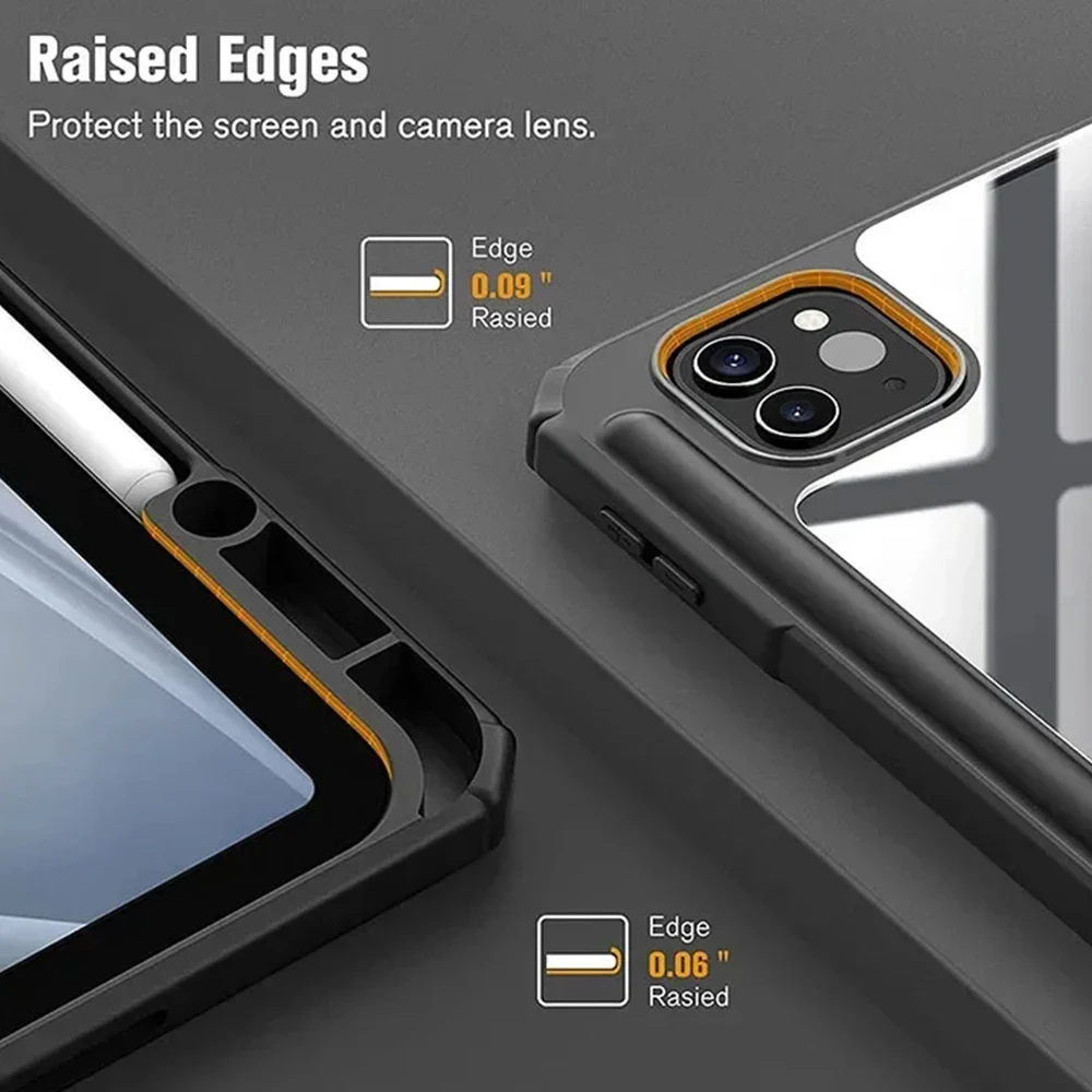 Para IPad Air 11 M2 2024 funda para Ipad IPad 10,9 Air 5th 4th Gen IPad Pro 11 M4 2024 M2 Air13 IPad 9th Air 1 2 accesorios para Ipad - imagen 5