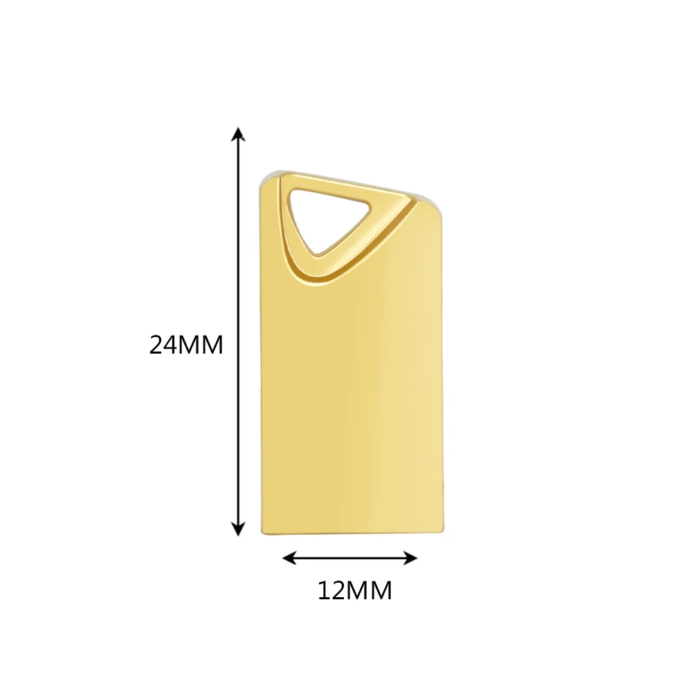 Mini unidad Flash USB de Metal, Pendrive pequeño de 32GB, 4GB, 8GB, 16GB, 32GB, 64GB, memoria usb 2,0 - imagen 5