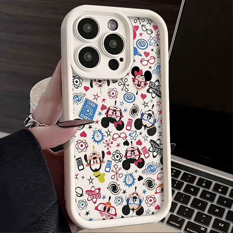 Graffiti Disneies Mickey nueva funda de teléfono para Oppo A60 A3 A3X A98 A78 A58 A38 A57 A76 A17 A94 A74 A55 A54 A79 4G 5G TPU contraportada - imagen 2