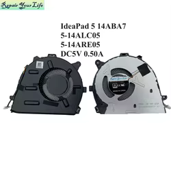 Ventiladores de refrigeración para ordenador portátil Lenovo IdeaPad 5 14ABA7 82SE 5-14ALC05 14ARE05 82LM 81YM radiadores enfriadores de ordenador 5F10S13993 5F10Y88575