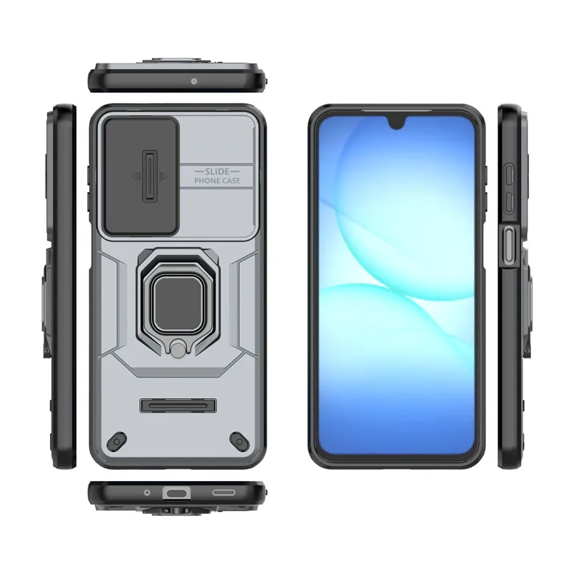 Para Samsung Galaxy A17 Funda Samsung A17 Funda deslizante Protector de cámara soporte parachoques Fundas protectoras de teléfono para Samsung A17 Funda - imagen 3