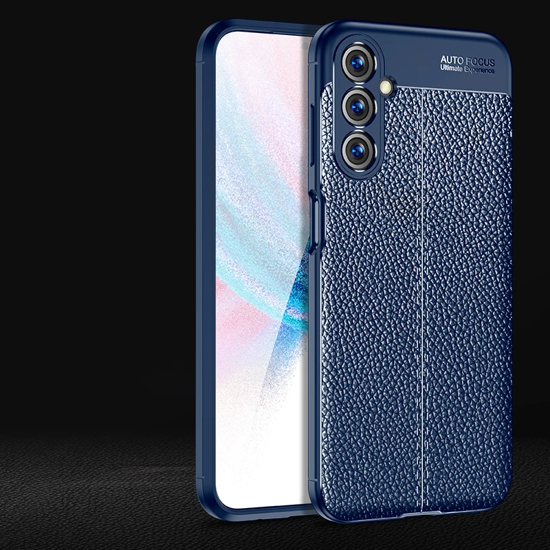 Funda de cuero suave a prueba de golpes para Samsung Galaxy M54 5G, Carcasa protectora para teléfono móvil, armadura trasera, TPU, M 54 M54 - imagen 5