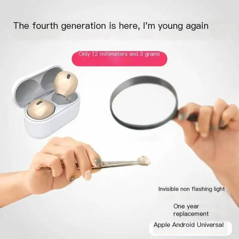 Venta caliente auriculares inalámbricos Bluetooth Mini invisibles en el oído deportes auriculares para dormir compatibles con llamadas y escuchar música - imagen 5