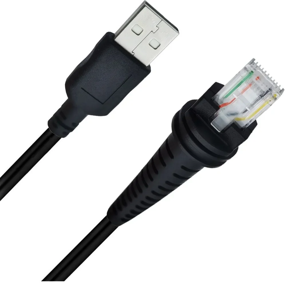 Nuevo Cable de escáner de código de barras USB de 3m y 2m con fecha a RJ para Honeywell 1900G Hyperion 1900G-SR 1902G-HD 1300G Xenon 1202 1400G 1450G 1452G - imagen 3