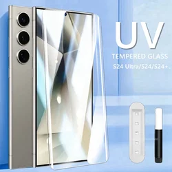 Protector de pantalla Samsung Galaxy S24 Ultra con pegamento UV