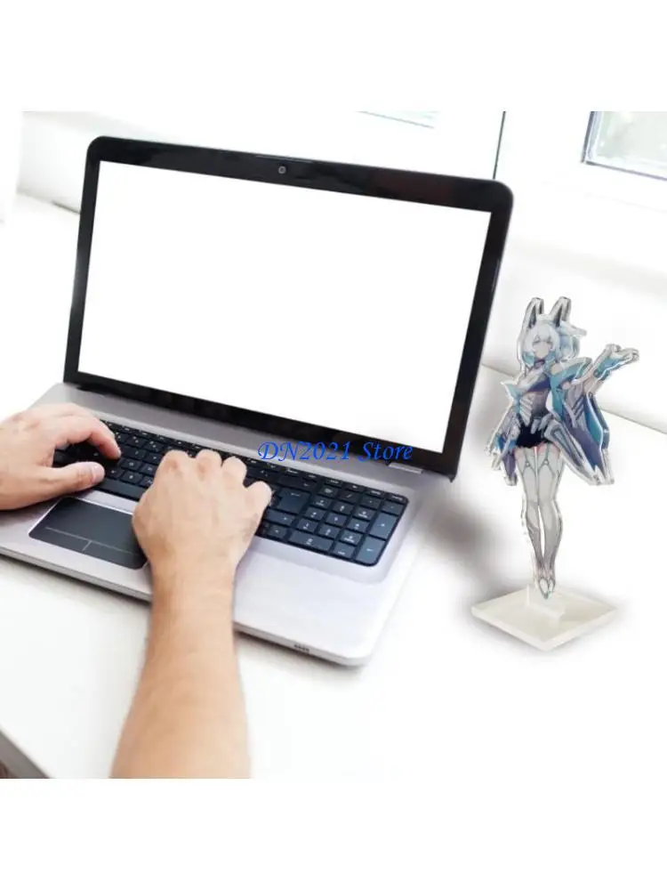 F3KE Figurina juegos escritorio acrílico para decoración y coleccionables