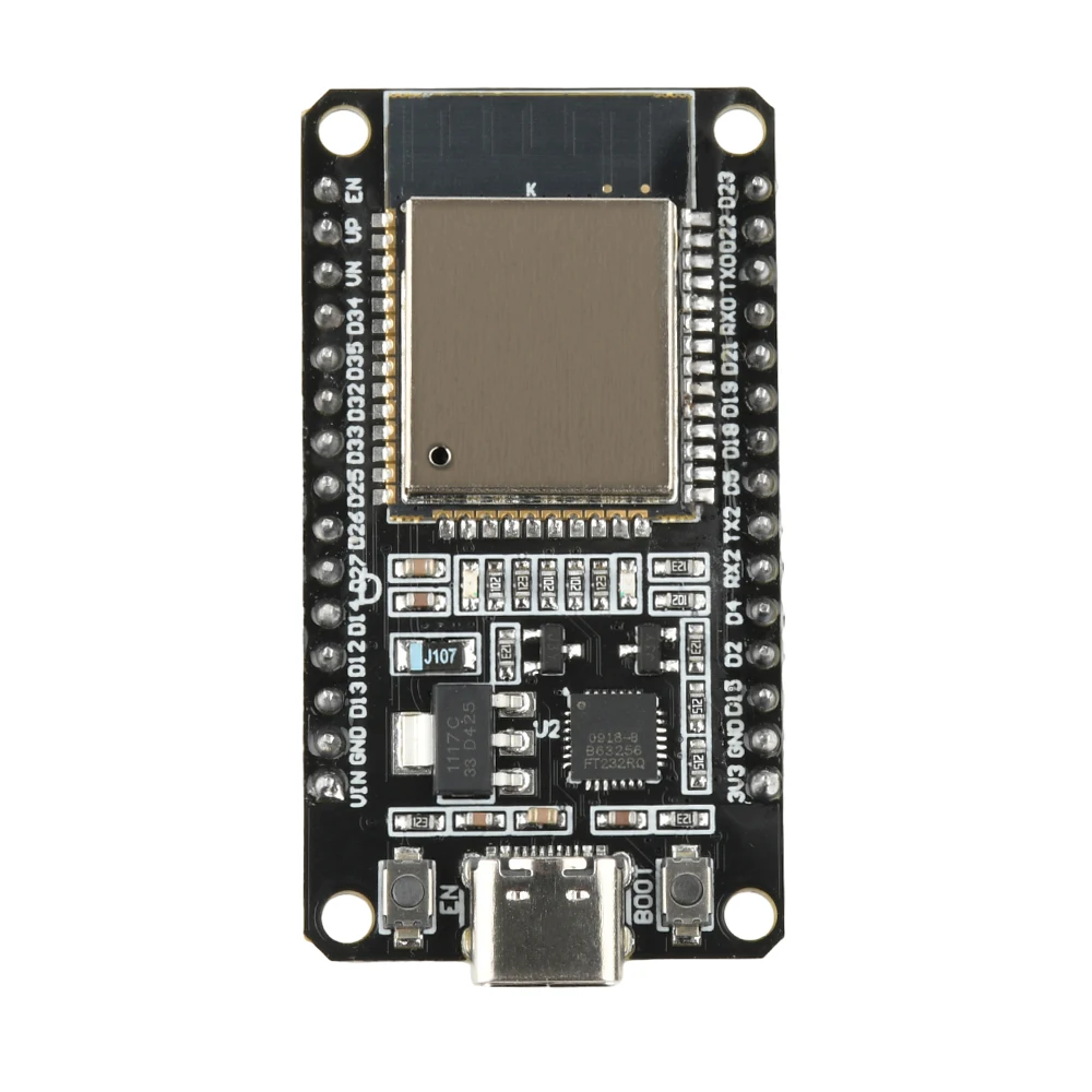 Placa de desarrollo CP2102 FT232 ESP-WROOM-32 ESP32, módulo tipo C Bluetooth Wifi ESP32 para Arduino UART/SPI/I2C/PWM/DAC/ADC - imagen 3