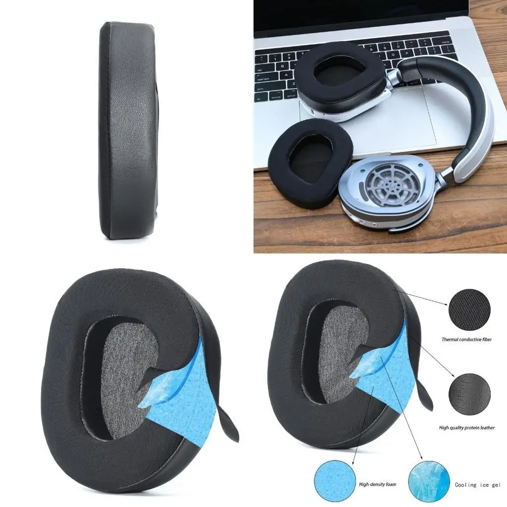 Pedimas gel enfriamiento auriculares reemplazo reemplazo R53C para 600 gen 2/3