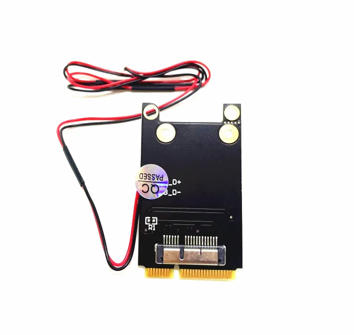 DBW-1300 Mini PCI-Express de 1,25 mm a tarjeta wifi inalámbrica BCM 943602 Placa adaptadora CDP BCM94360CD BCM94331CSAX para macbook Pro/Air - imagen 2