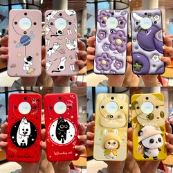 Honor X9a 5G Funda silicona diseño conejo y panda - Magic5 Lite