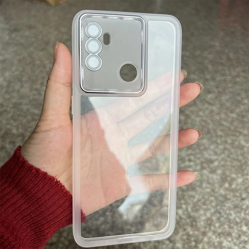 Para Tecno Spark 7T funda Tecno Spark 7 funda de teléfono Tecno Spark7 cubierta Tecno Spark7T cubierta protectora de cámara cubierta de lente - imagen 5