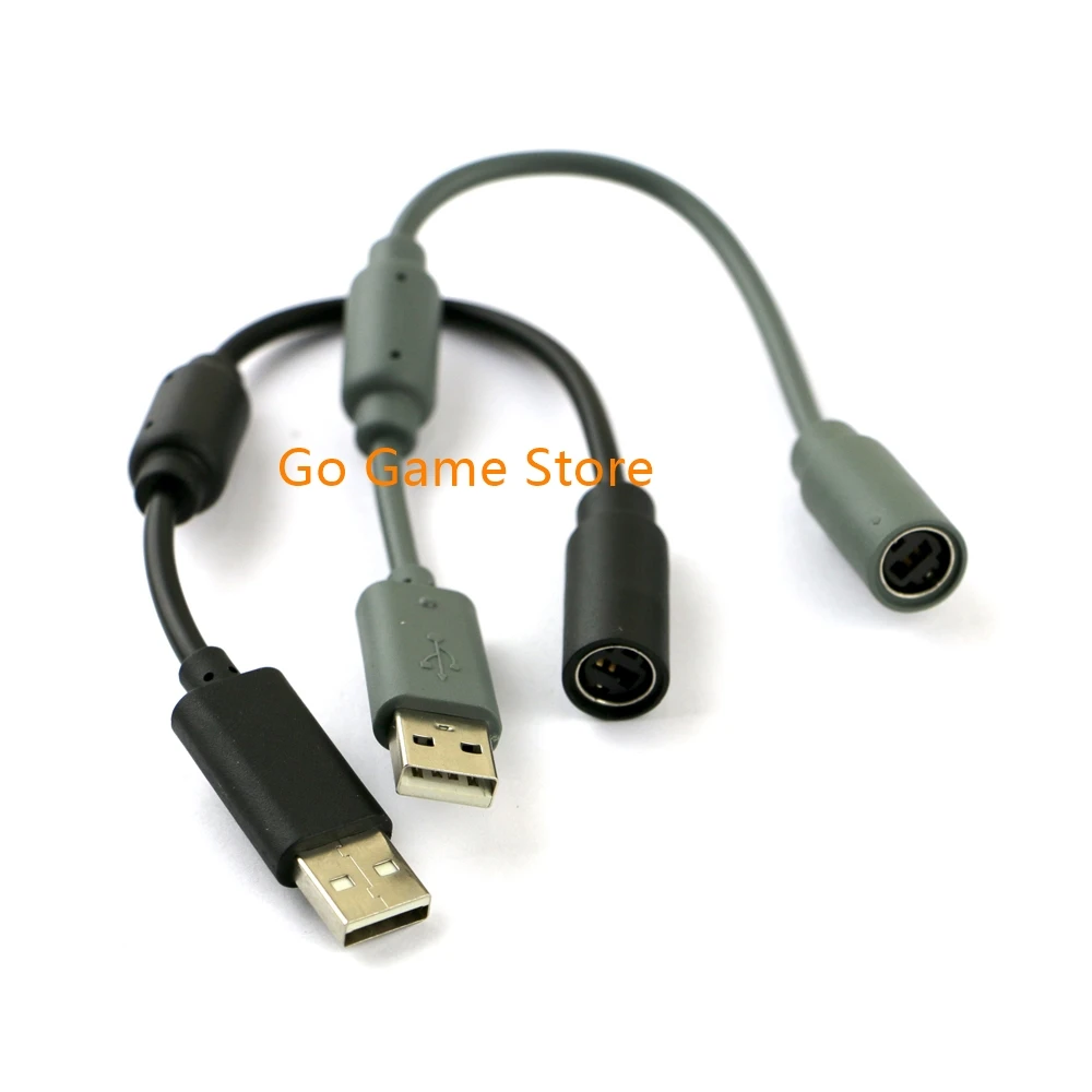 50pcs USB Breakaway Connection Cable Cord Adapter for Xbox 360 Wired Controller Cable - imagen 3