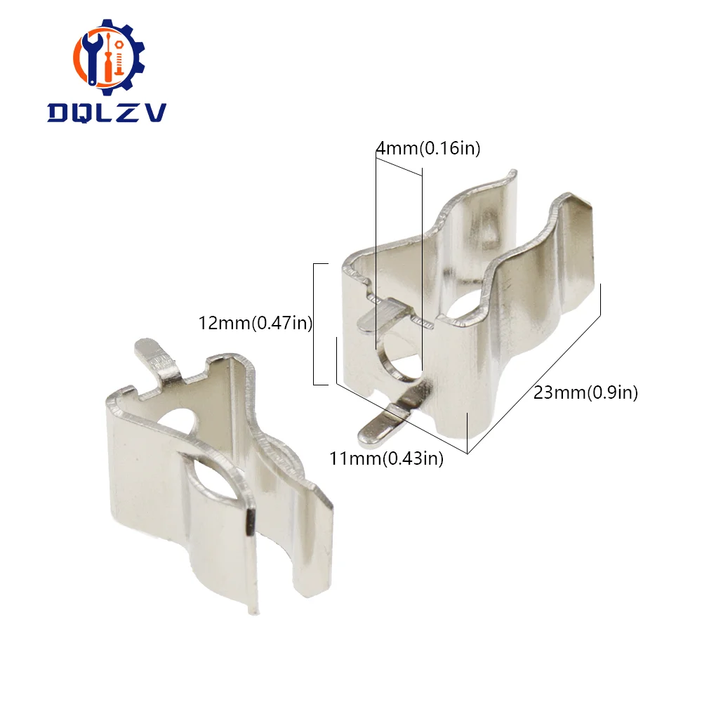 Clip de fusible de 10x38mm, soporte de fusible, cabezal de seguro, abrazadera de cobre, soporte de tubo de fusible de 10x38MM - imagen 5