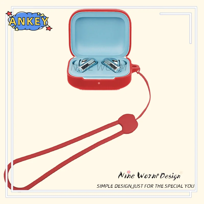 Funda protectora para auriculares OPPO Enco X3i, anticaída, silicona suave, auriculares inalámbricos Bluetooth, transporte - imagen 2