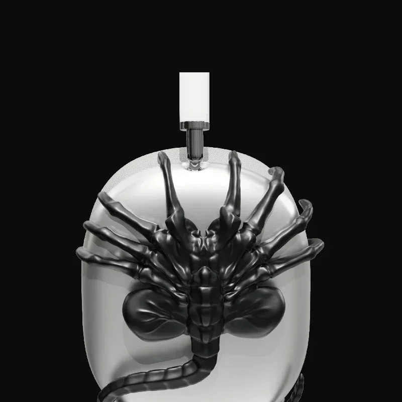 Facehugger-funda para auriculares AirPods Max, personalizada, impresión 3D, diseño Original alienígena, bonita funda para auriculares, accesorios para auriculares Y2K - imagen 5
