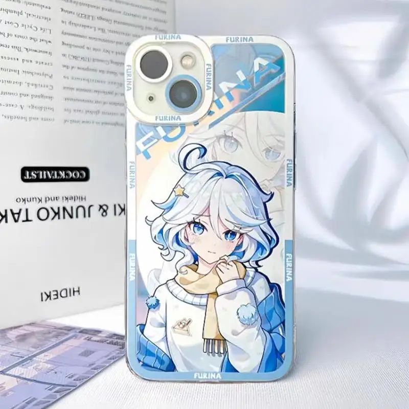 Funda Genshin Impact Furina para VIVO V25, V23, V27 Pro, V27E, V29E, Y20, Y27, Y21, Y17S, Y15S, Y15A, Y33, Y16, Y35, Y21S, Y22S, Y33S, Y76 - imagen 3