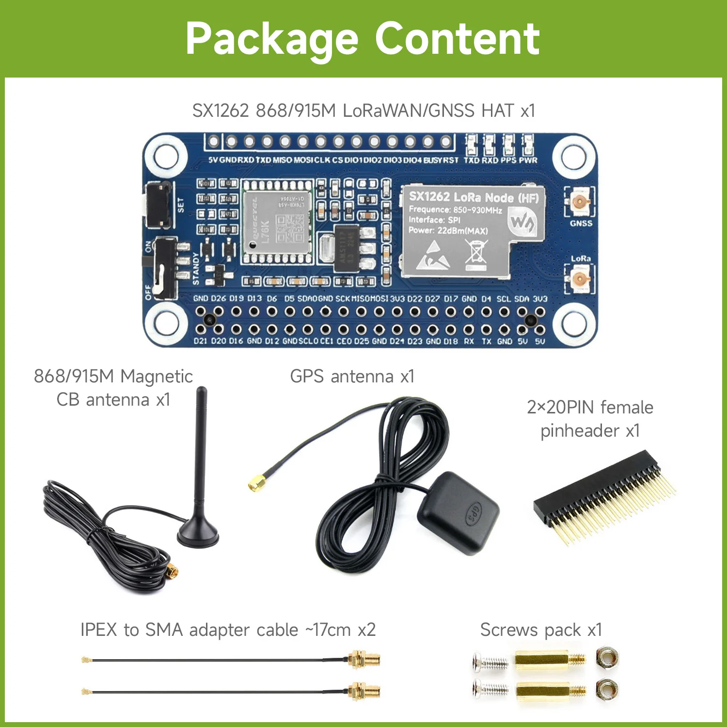 868-915M-LoRaWANGNSS
