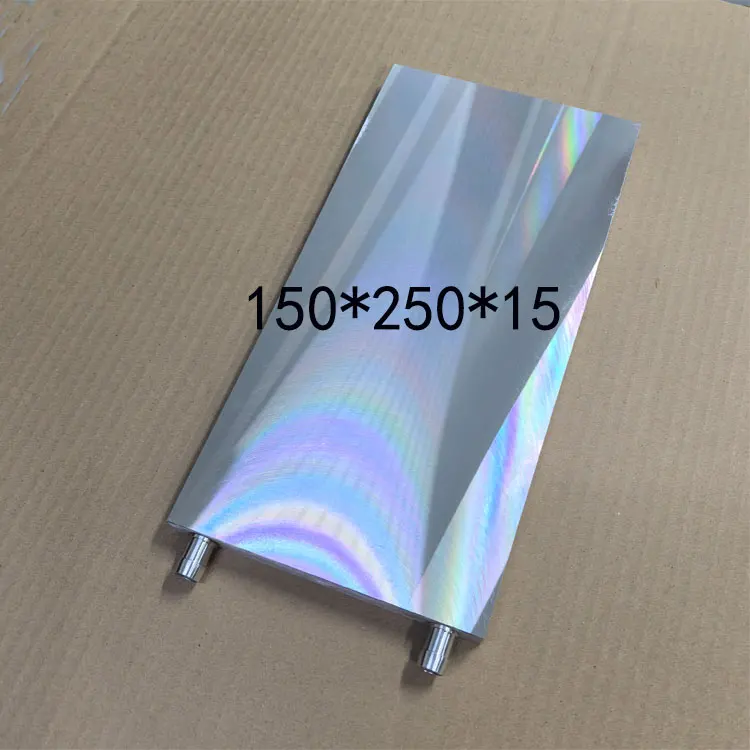 Bloque de refrigeración por agua de aluminio, radiador enfriador de CPU GPU para PC, sistema de refrigeración líquida DIY, molde Industrial, disipación de calor personalizada - imagen 5