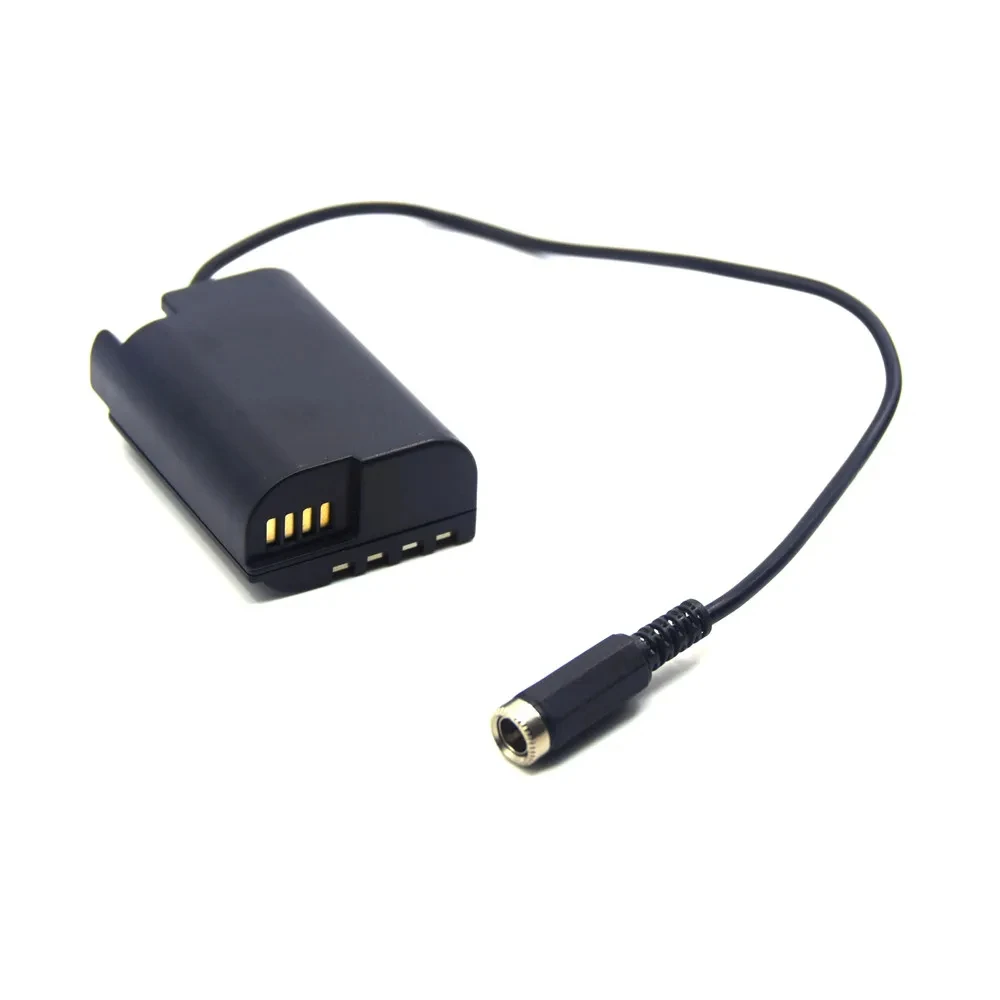 DMW-DCC17 acoplador CC 5,5x2,1mm hembra DMW-BLK22 batería simulada para cámara Panasonic LUMIX DC-S5 DC-S5K DC-S5GK GH6 - imagen 3