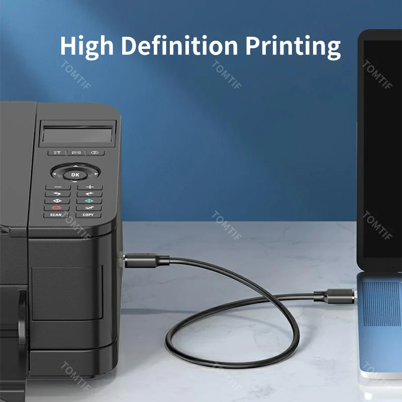 Cable de impresora USB 3,0 USB 3,0 A a B Cable de extensión USB3.0 Cable de impresora para PC Epson ZJiang Cable de impresora de escáner de etiquetas - imagen 4