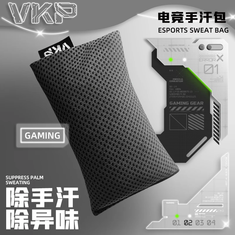 VKP Esports Gaming Bolsa para el sudor Limpieza Absorción del sudor Secado Descompresión FPS Juego MOBA Se puede utilizar para reposamuñecas