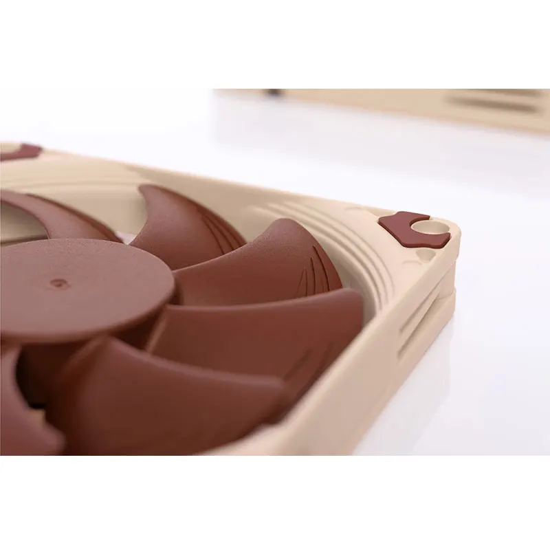 Noctua-ventilador NF-A9x14 PWM/negro de 9cm (rodamiento magnéticamente estable SSO/ventilador de CPU Delgado/ventilador de chasis de 4 pines), 14mm, ultrafino y silencioso - imagen 5