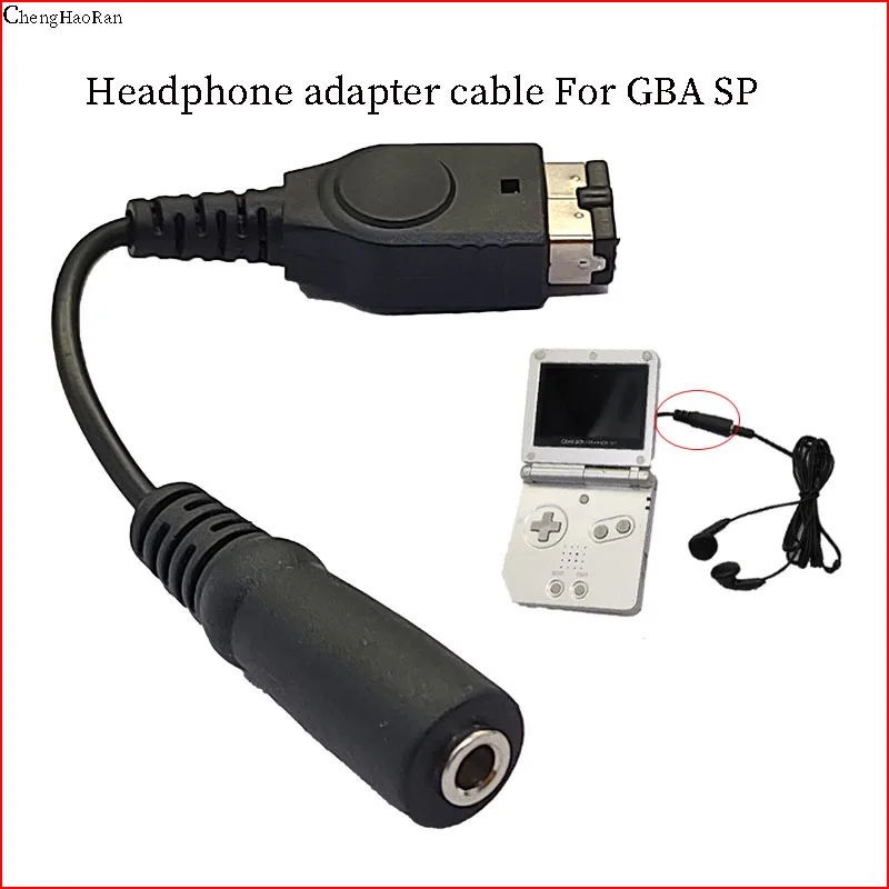 Cheng﻿HaoRan-Cable adaptador para auriculares Gameboy Advance GBA SP, conector para auriculares de 3,5mm, 1 Juego