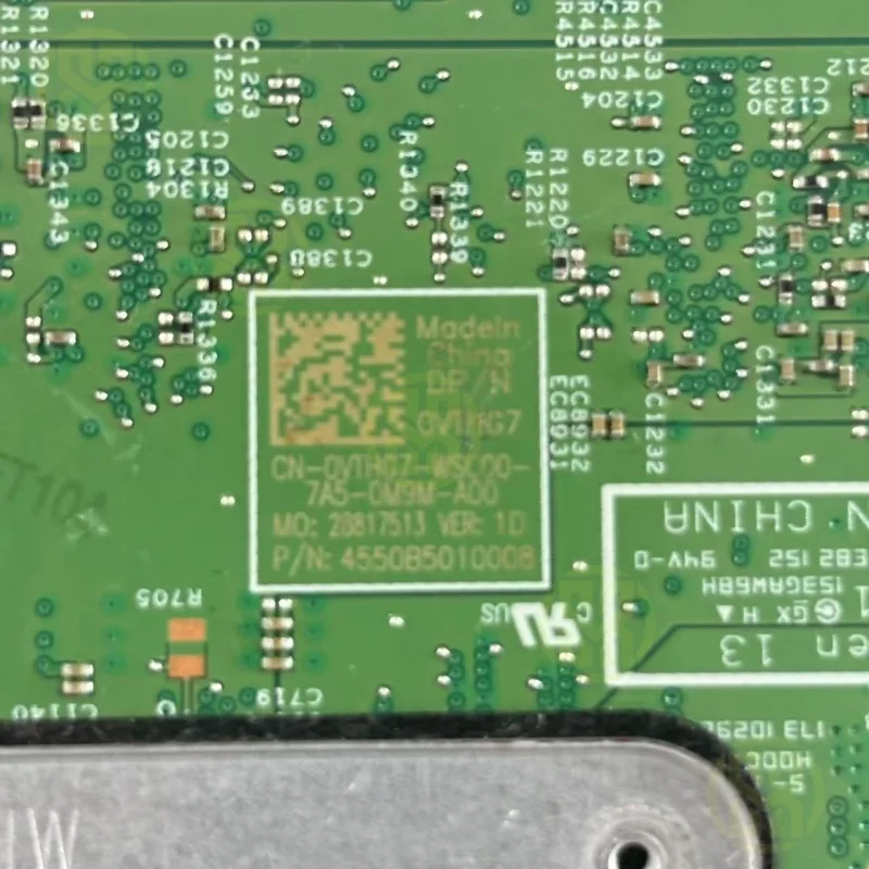 VTHG7 0VTHG7 CN-0VTHG7 para DELL Inspiron 13 7370 7373 placa base para ordenador portátil SR3LB i5-8250U CPU 8GB 100% probado - imagen 2