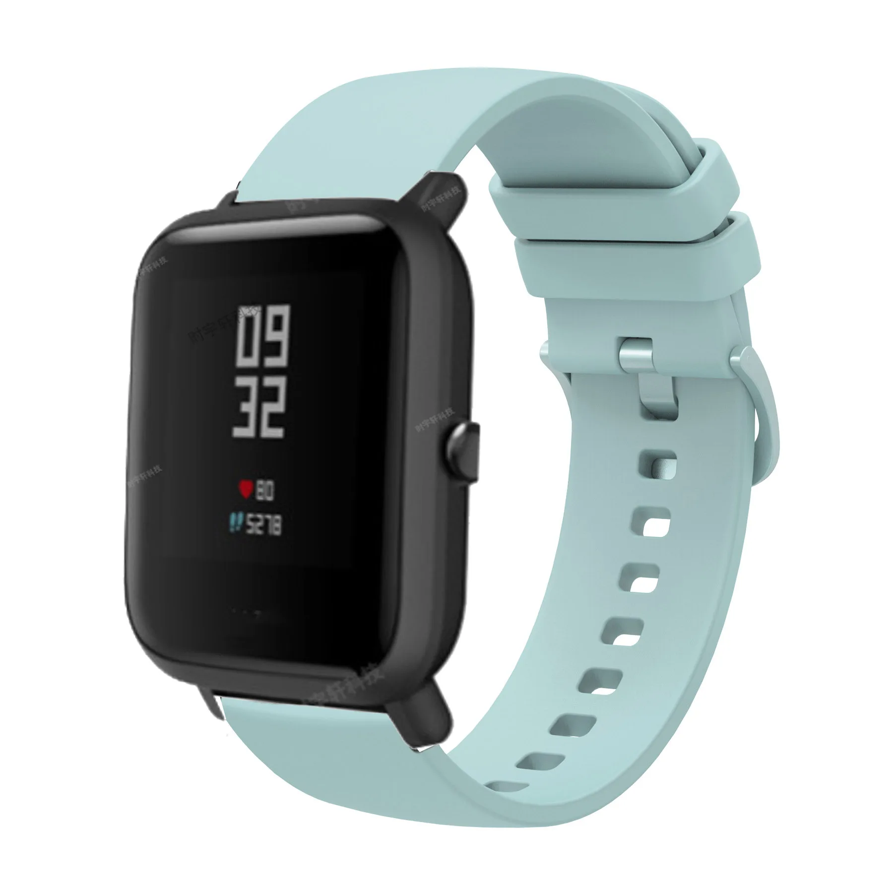 Correa de silicona de 20mm para Huami Amazfit GTS 2 Mini pulsera deportiva para Xiaomi Amazfit Bip S/Bip Lite /Bip 2/GTR 42mm/Bip 1S /GTS 2