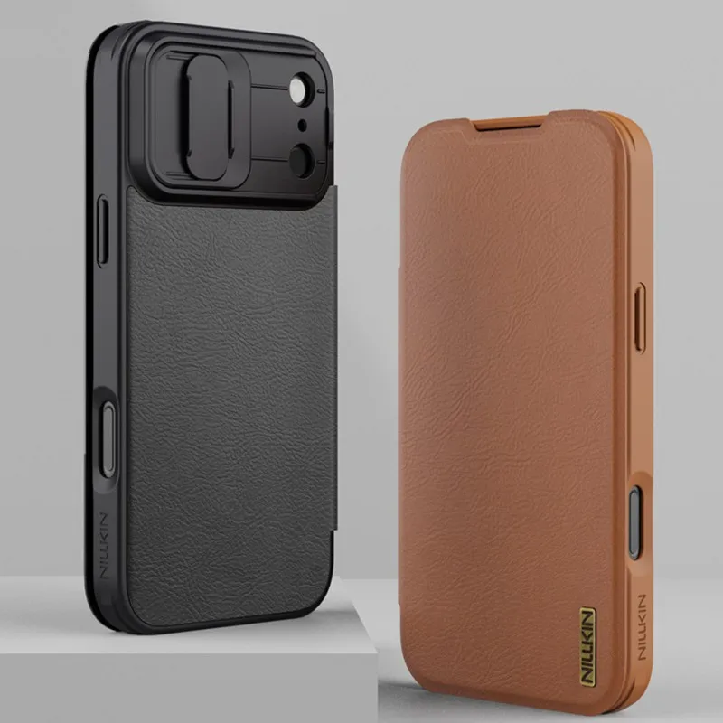 Para iPhone 17 Pro Max funda NILLKIN protección de cámara protección de lente cartera Funda de cuero con tapa Funda de cuero - imagen 2