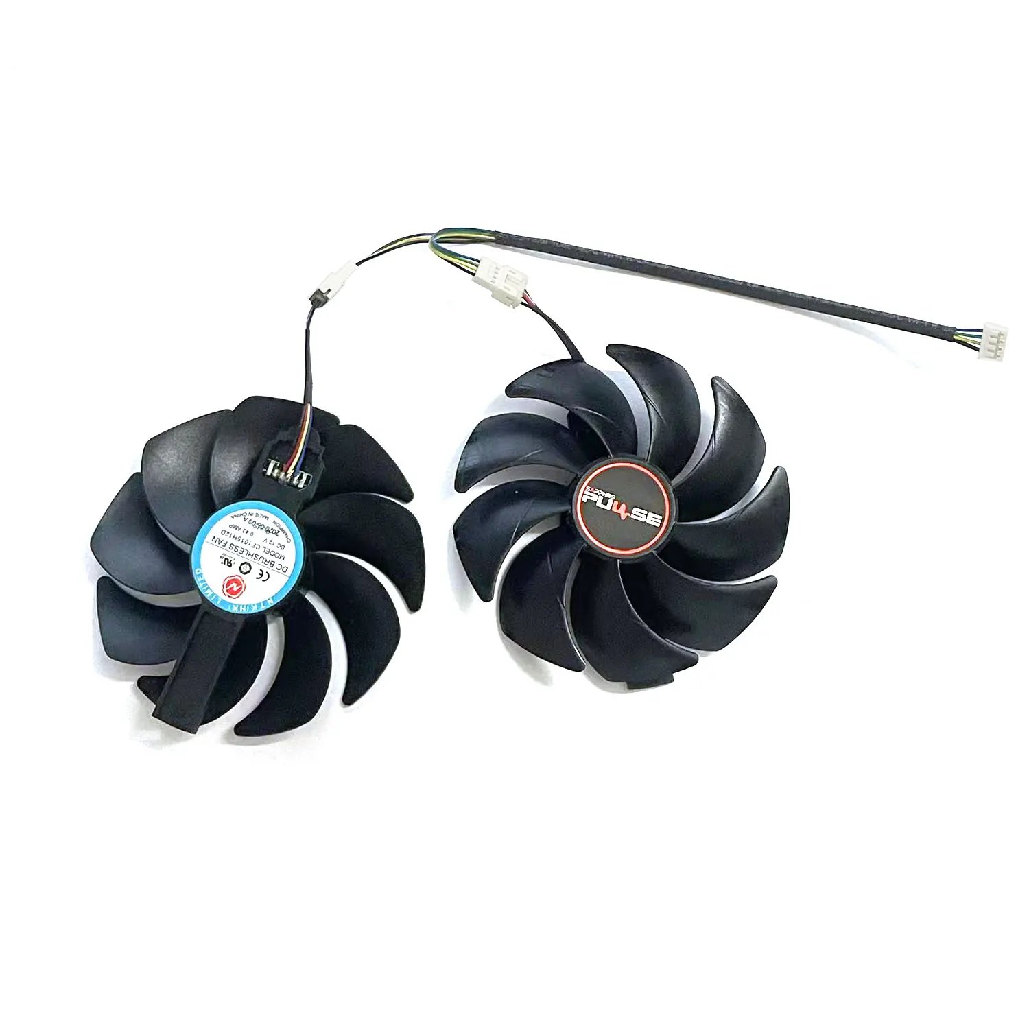 Nuevo ventilador GPU 95MM 4PIN DC 12V 0.45A RX5600XT FD10015M12D para tarjeta gráfica SAPPHIRE Radeon RX5600XT 6GB PULSE BE OC - imagen 4