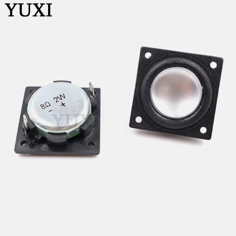 YUXI 1 Uds. Altavoz Woofer de 1 pulgada 28mm para 8ohm 8R 2W imán altavoz de rango completo reparación bajo Audio altavoz cuadrado - imagen 3