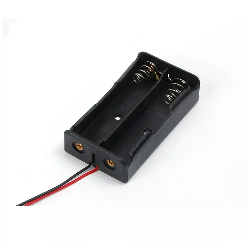 10 Uds 18650 caja de almacenamiento de batería 1 2 3 4 3,7 V Icr18650 contenedor de baterías soporte de plástico 1x/2x/3x/4x con cables - imagen 2