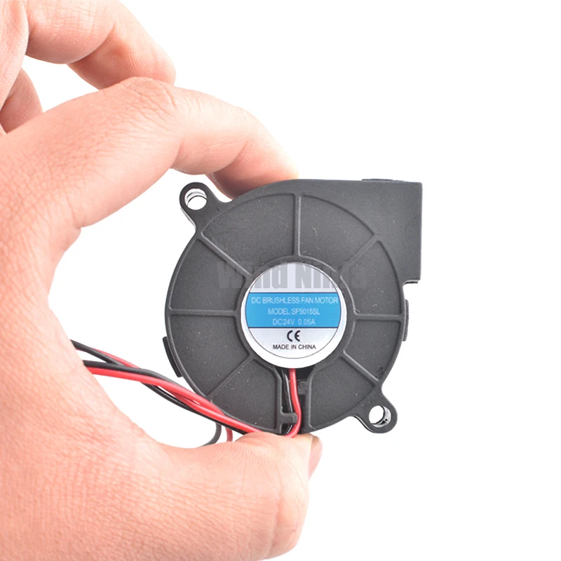 SF5015SL ventilador centrífugo, ventilador de refrigeración para impresoras, 5cm, 50mm, 50x50x15mm, DC24V, 0.05A - imagen 4