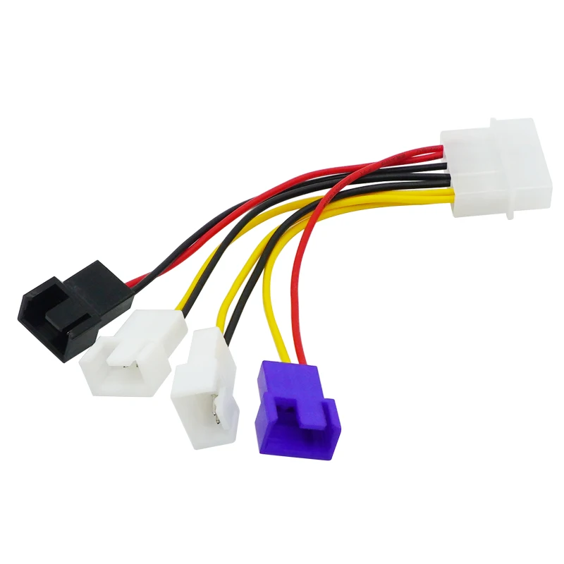Cable Molex Ventilador PC – Regulación 12V/7V/5V (3 pines) - imagen 4