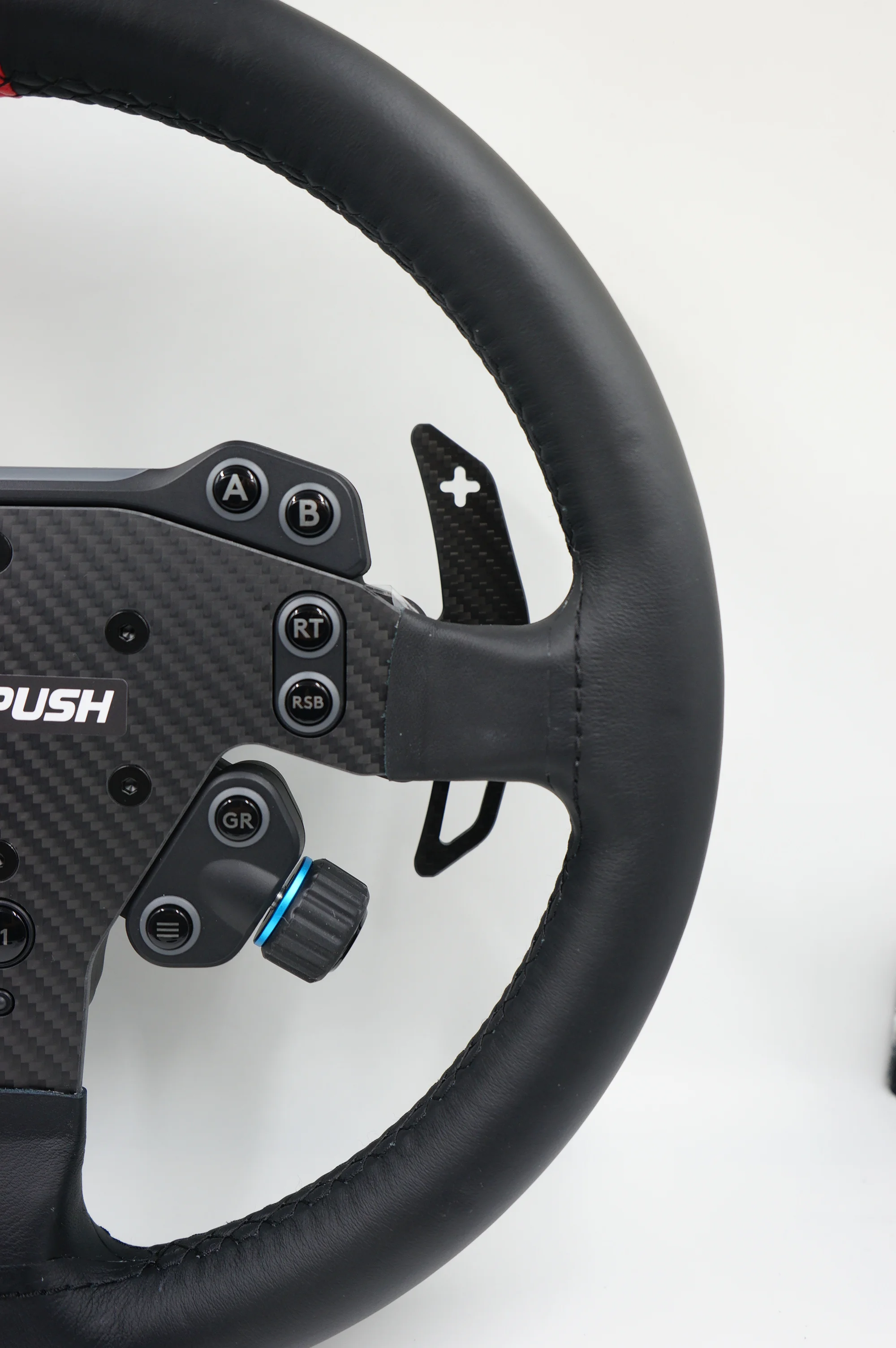 SIMPUSH Carbon Fiber Paddle Shifter Modification Parts Accessories For Logitech RS 50 Wheel - imagen 3
