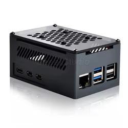 Raspberry Pi 5 – Carcasa de Aluminio con Ventilador