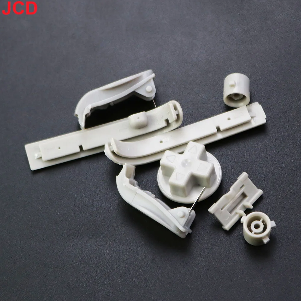 JCD-Botones AB coloridos para Gameboy Advance, 1 Juego de teclas, Marco para GBA D, botones de encendido y apagado - imagen 3