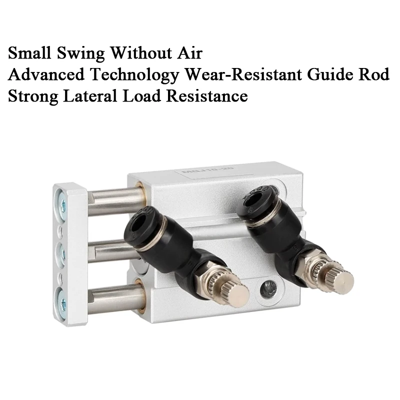 Cilindro de varilla guía en miniatura serie MGJ TCM MGJ6-5 MGJ6-10 MGJ6-15 MGJ10-5 MGJ10-10 MGJ10-15 MGJ10-20 - imagen 2