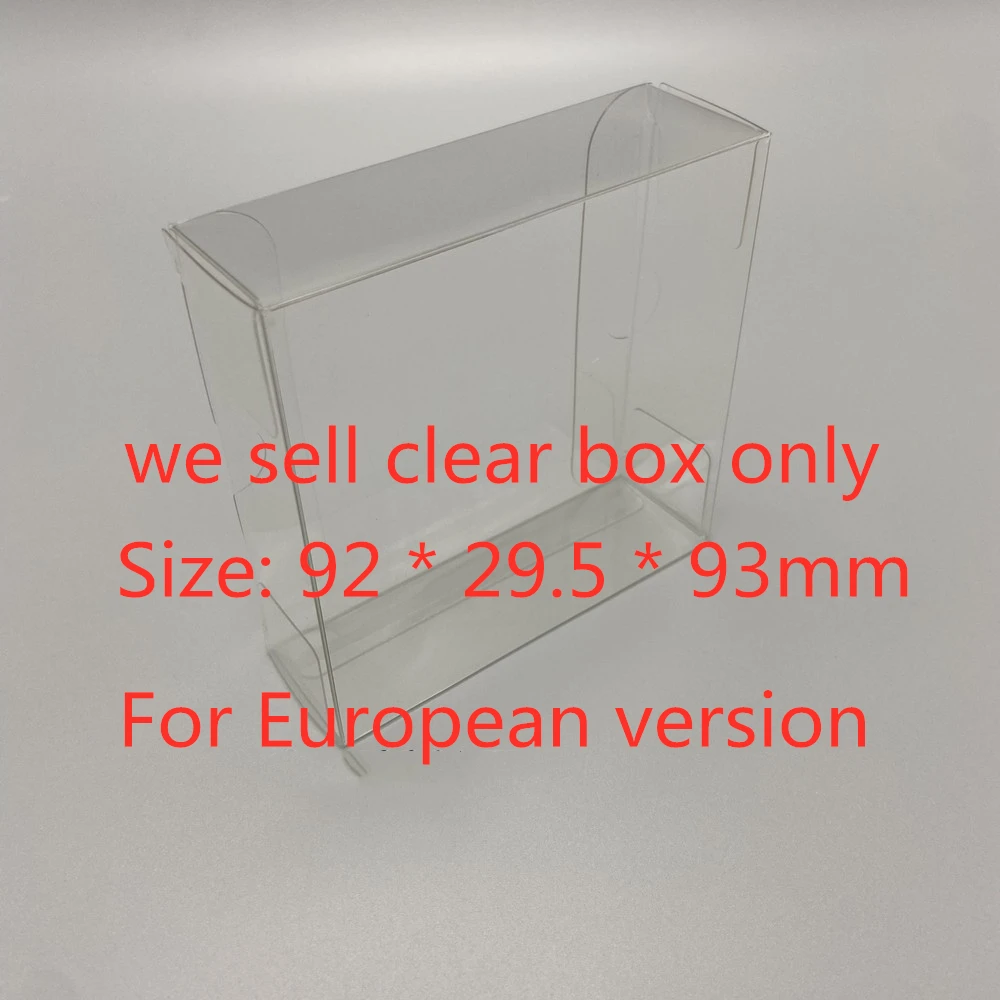 Protector de caja transparente para Nintendo Pokemon Mini, cajas de recolección, carcasa de juego de almacenamiento TEP, estuche de exposición transparente - imagen 3